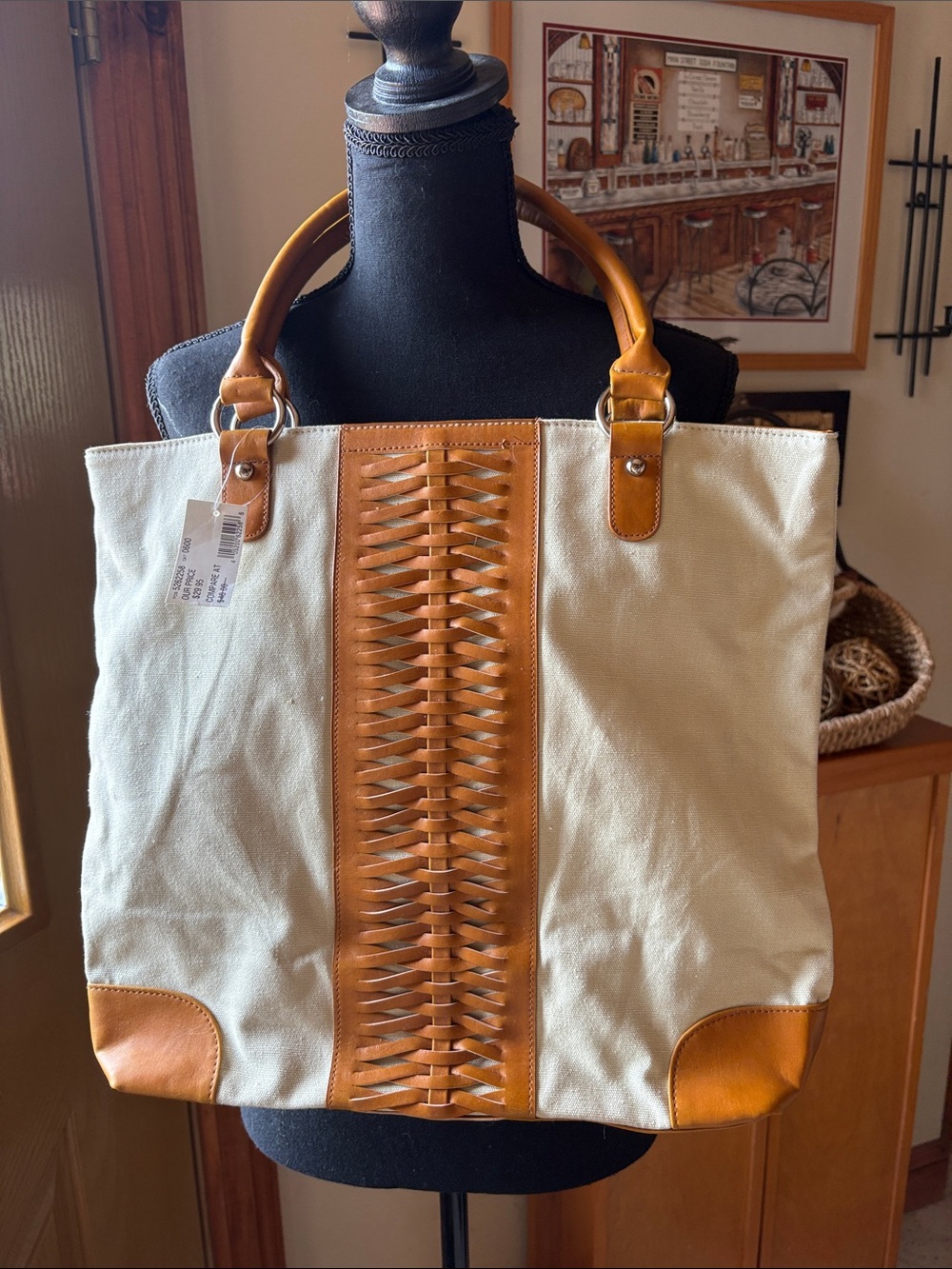 NWT Canvas Tote